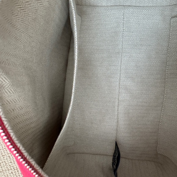 New Hermes Bride-A-Brac Case GM Canvas Hibiscus Pink Pouch Large Model - Picture 9 of 13